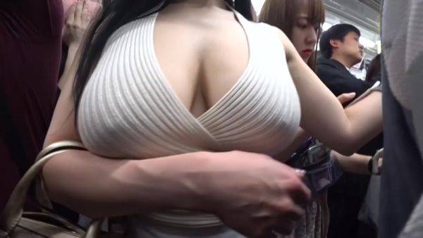 Busty Asian Slut In Public on pornoboobs.com