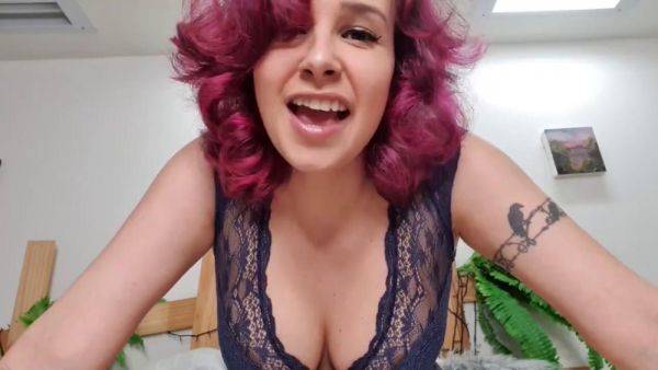 JOI masturbation instructions with busty redhead mon - Hd fetish solo - Brazil on pornoboobs.com