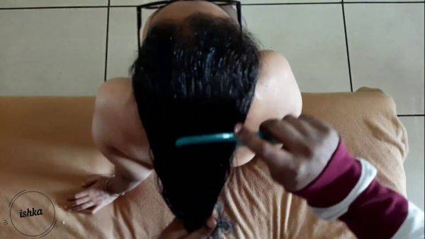 Indian busty slave gets her hair play and cumshot in S5 E3 - India on pornoboobs.com