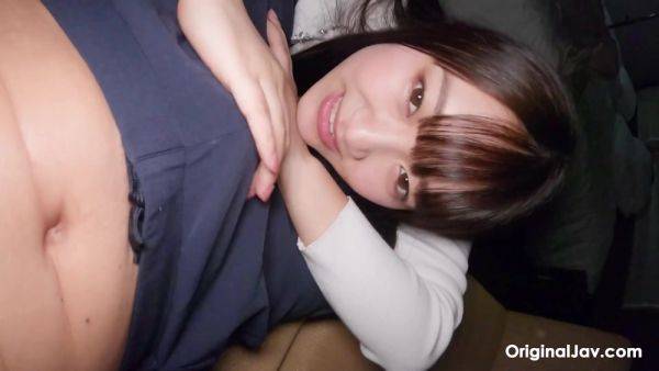 Japanese busty chick gets finger fucked and banged hard by new boyfriend - Japan on pornoboobs.com